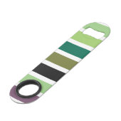 グリーンパープルブラックハウス スピード栓抜き (正面アングル)