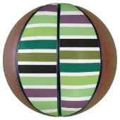 グリーンパープルブラックハウス バスケットボール (縦)