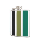 グリーンパープルブラックハウス フラスク (左)