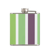 グリーンパープルブラックハウス フラスク (裏面)