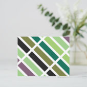 グリーンパープルブラックハウス ポストカード (スタンド正面)