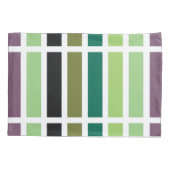 グリーンパープルブラックハウス 枕カバー (裏面)