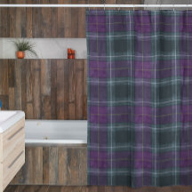 グリーンパープルプレイド