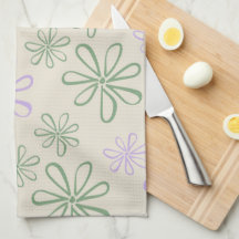 グリーンパープル熱帯フローラの夏