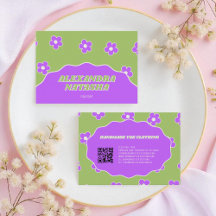 グリーンパープルY2K花手作り服