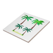 グリーンパームツリーズサマー タイル (側面)