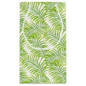 グリーンパームフラミンゴ抱き枕 スモールペーパーバッグ (裏面)