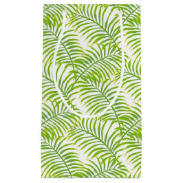 グリーンパームフラミンゴ抱き枕 スモールペーパーバッグ