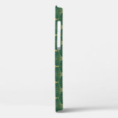 グリーンパームリーフアールデコ Case-Mate iPhoneケース (裏面 / 左)