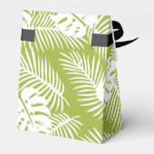 グリーンパーム葉ズ雨林パタ結婚ーン フェイバーボックス (裏面サイド)