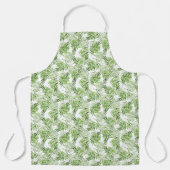 グリーンパーム葉ズ エプロン (正面)