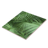 グリーンパーム葉自然植物論 タイル (側面)