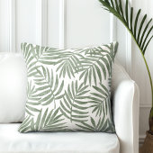 グリーンパーム葉装飾用クッション クッション