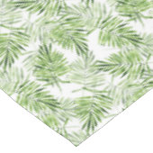 グリーンパーム葉 テーブルクロス (アングル)