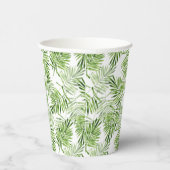 グリーンパーム葉 紙コップ (右)