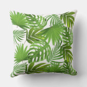 グリーンパーム離れズオンホワイト クッション (裏面)