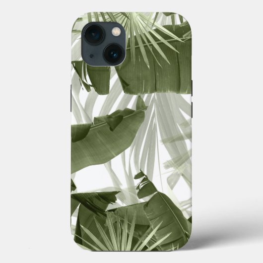 グリーンパーム離れバナナブリス1 #art #nature Case-Mate iPhoneケース (裏面)