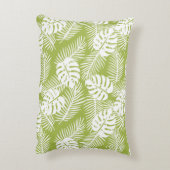 グリーンパ葉ームズ雨林パターン アクセントクッション (裏面(縦))