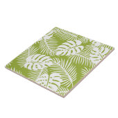 グリーンパ葉ームズ雨林パターン タイル (側面)