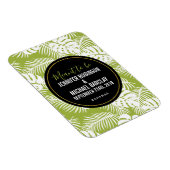 グリーンパ葉ームズ雨林パターン マグネット (右側)