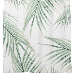 グリーンパ葉ームーの夢#3 #tropical #decor #art シャワーカーテン