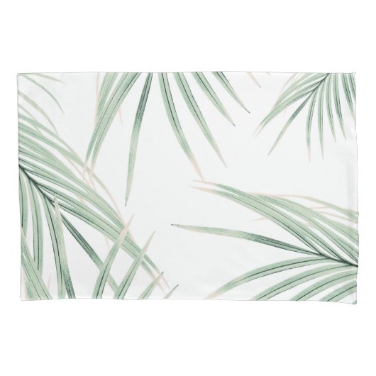 グリーンパ葉ームーの夢#3 #tropical #decor #art 枕カバー (正面)