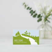 グリーンヒルサイド造園ベクトルランドスキャパー 名刺 (スタンド正面)