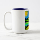 グリーンヒルズランドスケープ ツートーンマグカップ (左)