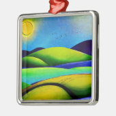 グリーンヒルズランドスケープ メタルオーナメント (左)