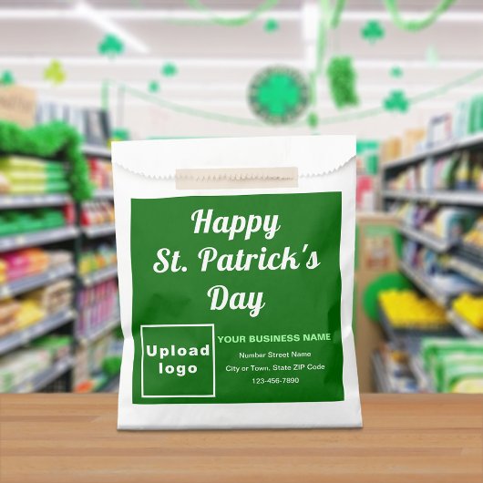 グリーンビジネスブランド、セントパトリックの日、紙バッグ フェイバーバッグ