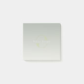 グリーンビジネスロゴ会社プロモーションカスタム ポストイット (正面)