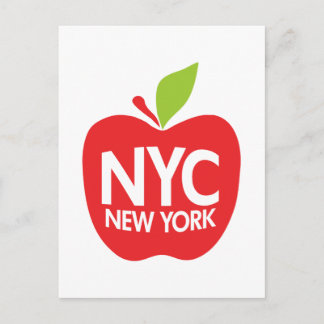 グリーンビッグアップルNYC ポストカード