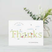 グリーンビッ感謝していク春ビーシーン サンキューカード (スタンド正面)