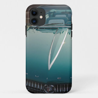 グリーンビュイックのビンテージ車の写真 iPhone 11 ケース