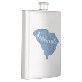 グリーンビルサウスカロライナ木目 フラスク (右)