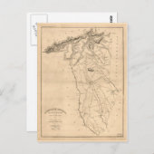 グリーンビルサウスカロライナ1820はがき ポストカード (正面/裏面)