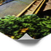 グリーンビルサウスカロライナat Night ポスター (角)