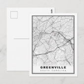 グリーンビル地図 ポストカード (正面/裏面)