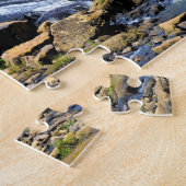 グリーンビル滝サウスカロライナ ジグソーパズル (側面)