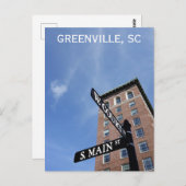 グリーンビル・サウスカロライナ旅行写真 ポストカード (正面/裏面)