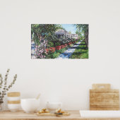 グリーンビル・ミシシッピ春 ポスター (キッチン)