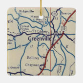 グリーンビルALヴィンテージマップ セラミックオーナメント (裏面)