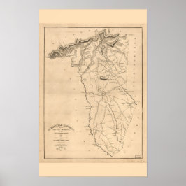 グリーンビルSCヒストリックヴィンテージウォールアート ポスター