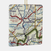 グリーンビルTN セラミックオーナメント (右)