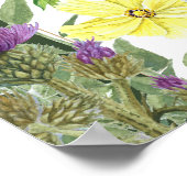 グリーンビーとワイルドフラワーベビーシャワーへようこそ ポスター (角)