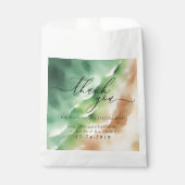 グリーンビーチ海シーフォーマルミニマル結婚リスト フェイバーバッグ (正面)