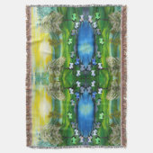 グリーンビーナスが池でスコットランドを食べた スローブランケット (正面縦)