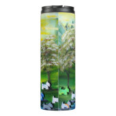 グリーンビーナスが池でスコットランドを食べた タンブラー (裏面)