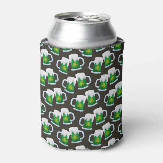 グリーンビールとシャムロック 缶クーラー (缶正面)