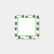 グリーンビールマグ – ホワイトノート